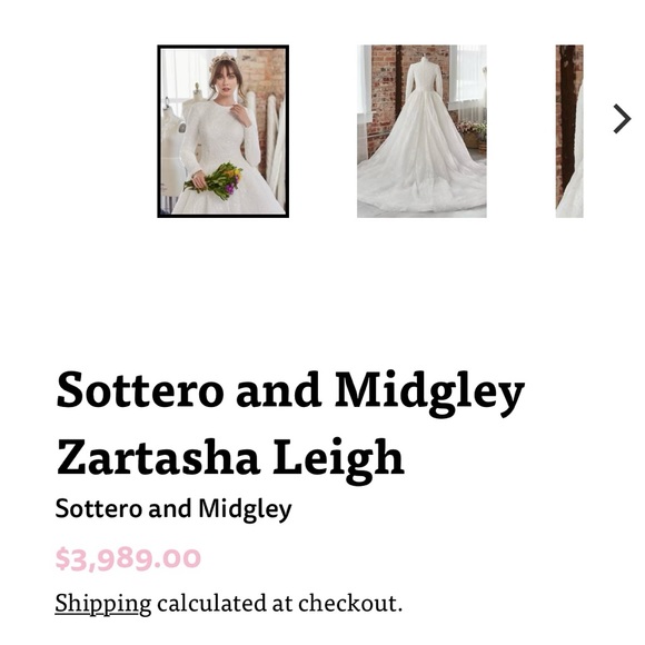 Discontinued Maggie Sottero wedding dress! - Picture 4 of 9